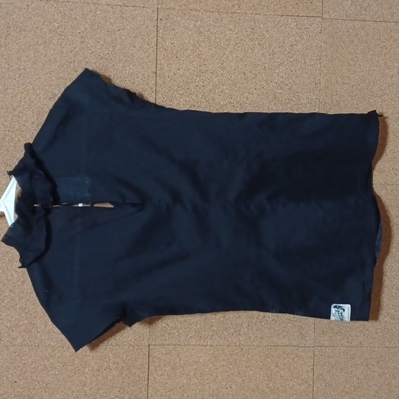 HELLZ BELLZ  TOP SIZE M IN A BEAUTIFUL BLACK ⚫️ COTTON - Picture 5 of 8